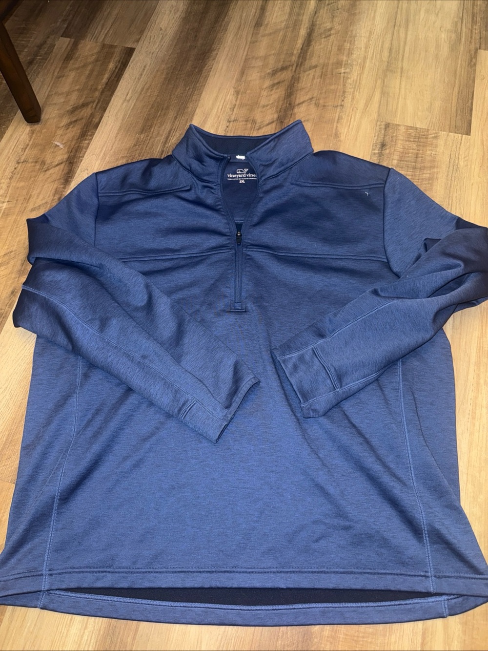 Vineyard Vines Men’s Blue Quarter-Zip Pullover